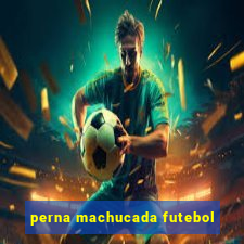 perna machucada futebol